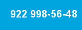 922 998-56-48 922 998-56-48